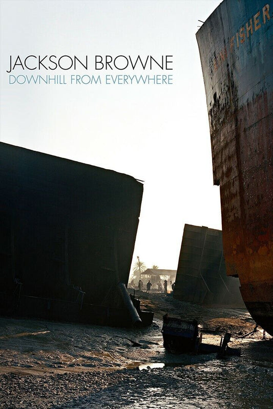 Jackson Browne Downhill From Everywhere Music Album Poster Wall Art Print Home Wall Decor