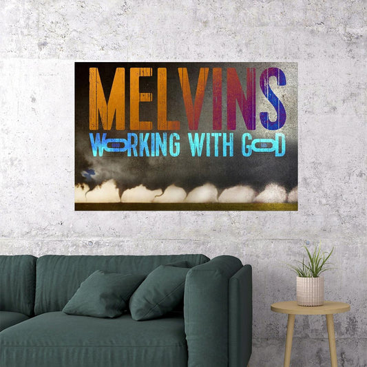 Melvins Working With God Music Album Cover Poster Wall Art Print Home Wall Decor