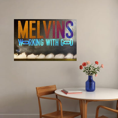 Melvins Working With God Music Album Cover Poster Wall Art Print Home Wall Decor