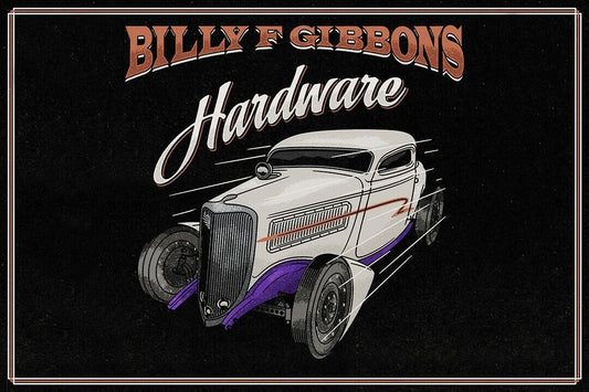 Billy Gibbons Hardware Music Album Poster Wall Art Print Home Wall Decor