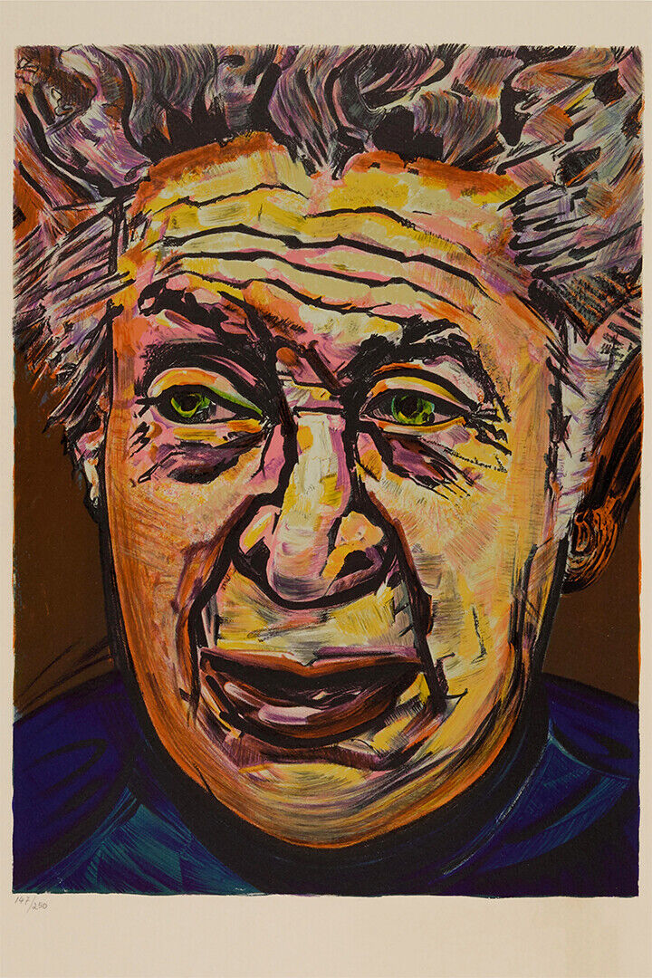 Portrait Of David Alfaro Siqueiros Painter Poster Wall Art Print Home Wall Decor