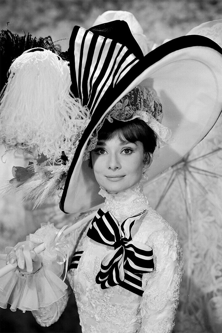 Hepburn Audrey Fashion Actress Idol Actor Poster Wall Art Print Home Wall Decor