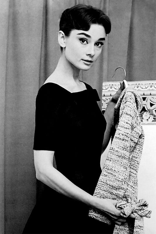 Hepburn Audrey Philanthropist Model And Idol Vintage Poster Wall Art Print Home Wall Decor