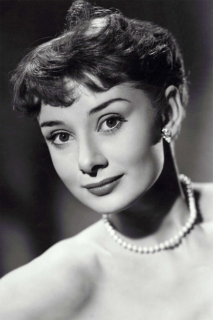 Hepburn Audrey Fashion Philanthropist Model Poster Wall Art Print Home Wall Decor