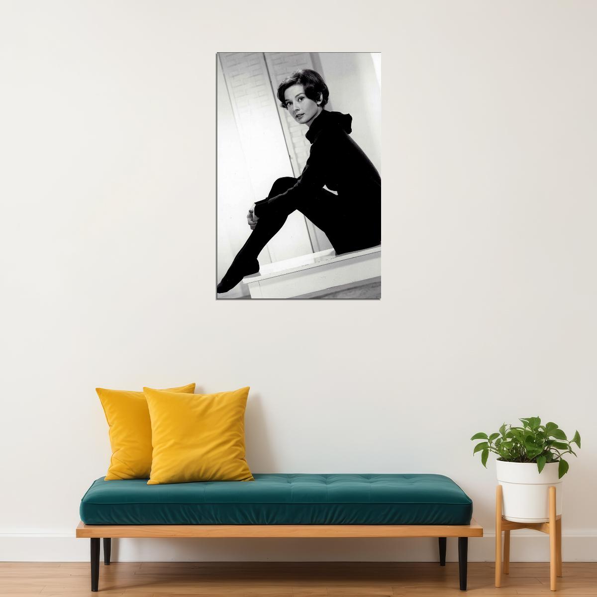Hepburn Audrey Actress Charitable Fashion Model Poster Wall Art Print Home Wall Decor