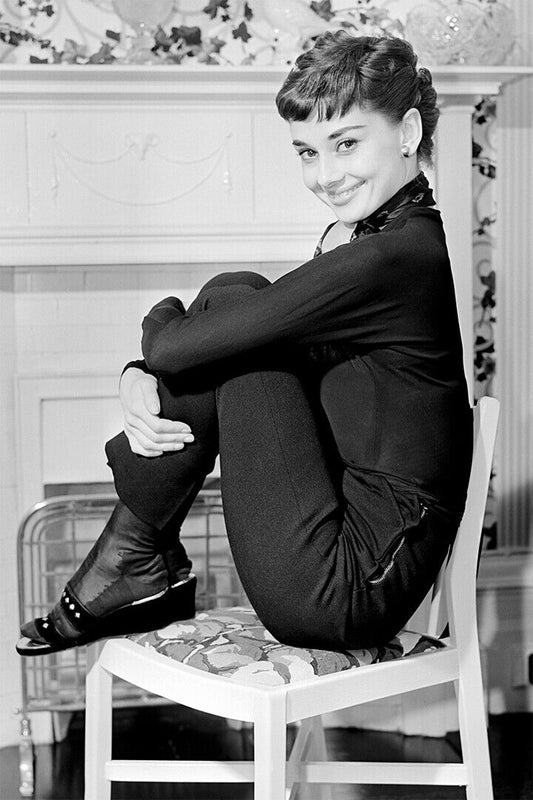Hepburn Audrey Artist Fashion Model Actress Poster Wall Art Print Home Wall Decor
