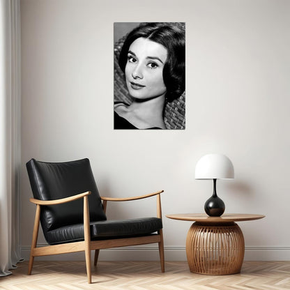 Hepburn Audrey Philanthropist Model Actor Poster Wall Art Print Home Wall Decor