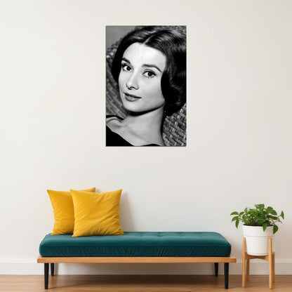 Hepburn Audrey Philanthropist Model Actor Poster Wall Art Print Home Wall Decor