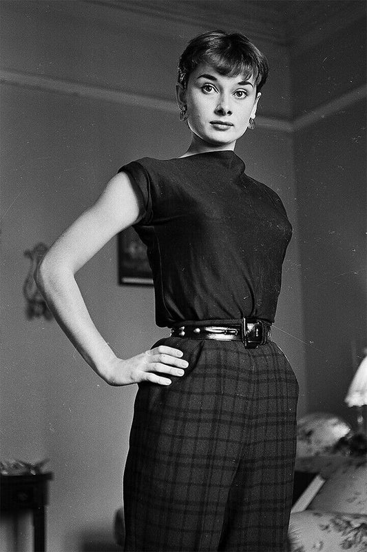 Hepburn Audrey Actor Philanthropist Model Poster Wall Art Print Home Wall Decor