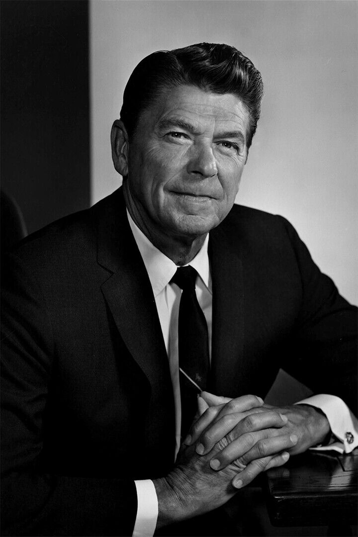 Ronald Reagan Modern Conservative Poster Wall Art Print Home Wall Decor