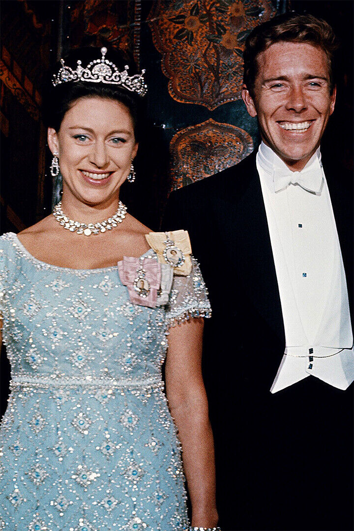 Painter John Hoyland Talking With Princess Margaret Poster Wall Art Print Home Wall Decor