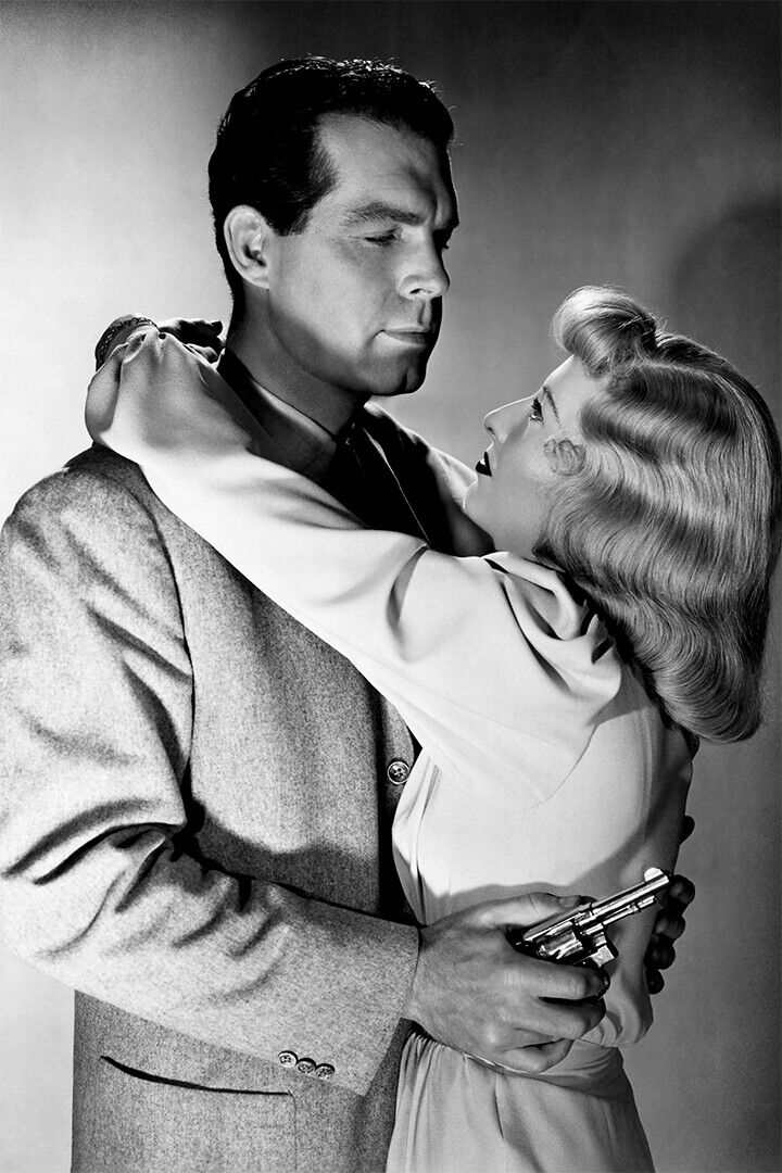 Scene From Double Indemnity Drama Crime Poster Wall Art Print Home Wall Decor