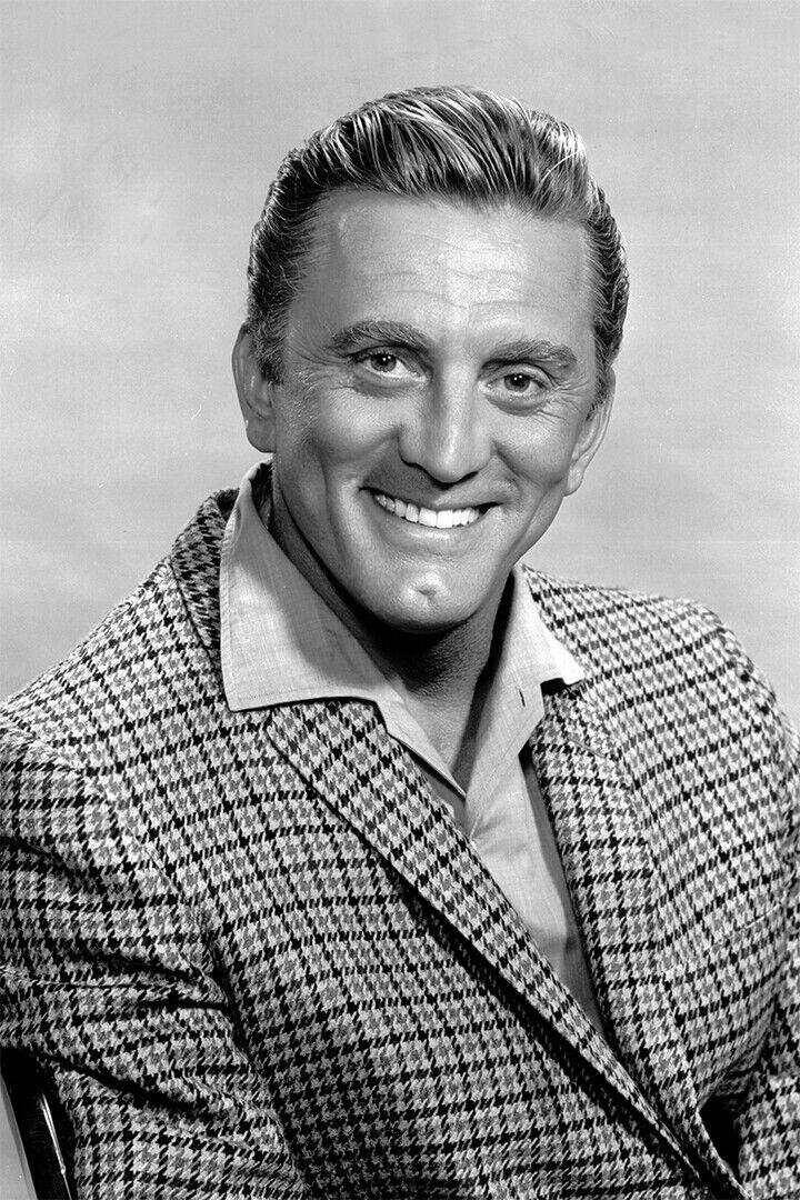 Kirk Douglas American Actress Poster Wall Art Print Home Wall Decor