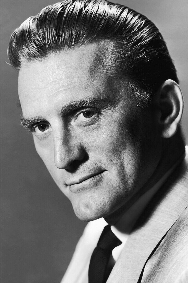 Kirk Douglas American Actor Poster Wall Art Print Home Wall Decor