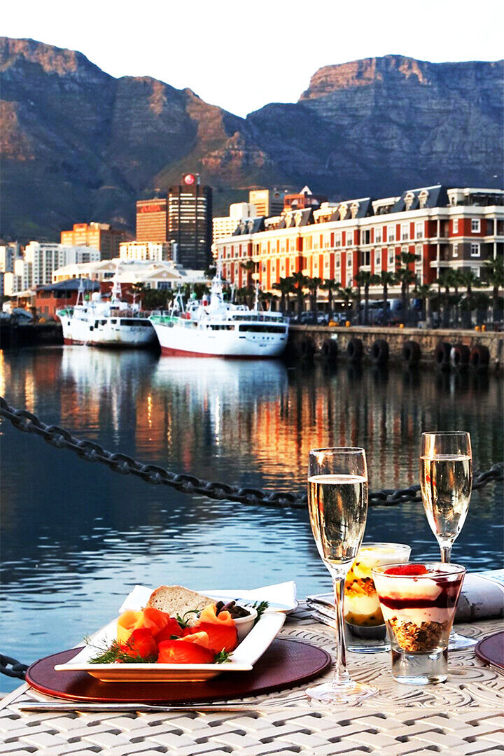 Victoria And Alfred Waterfront Cape Town South Africa Poster Wall Art Print Home Wall Decor