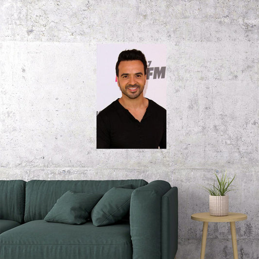 Luis Fonsi Musician Singer Songwriter Poster Wall Art Print Home Wall Decor