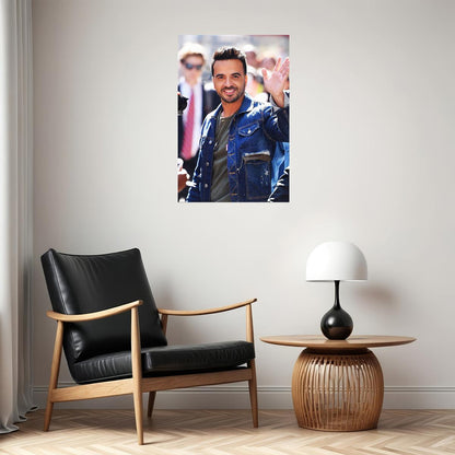 Luis Fonsi Singer Songwriter Musician Poster Wall Art Print Home Wall Decor