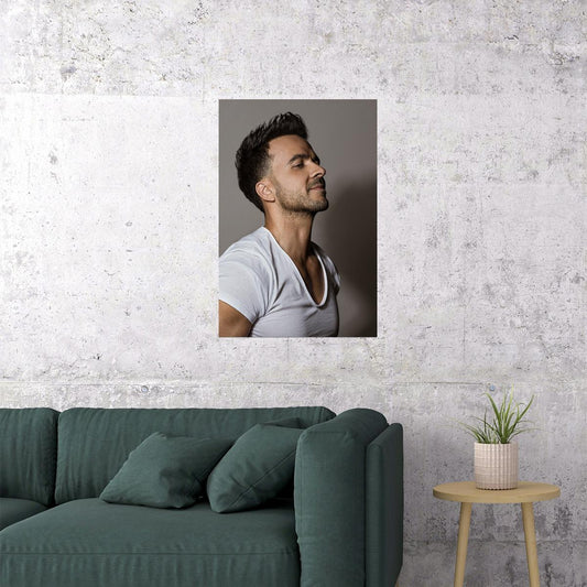 Luis Fonsi Musician Puerto Rican Singer Poster Wall Art Print Home Wall Decor