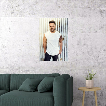 Luis Fonsi Singer Musician Songwriter Poster Wall Art Print Home Wall Decor