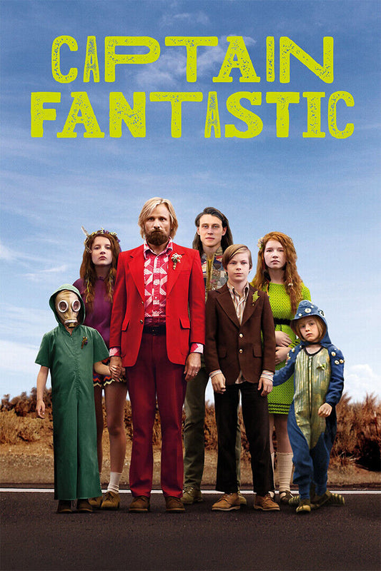 Captain Fantastic Classic Movie Drama Comedy Poster Wall Art Print Home Wall Decor
