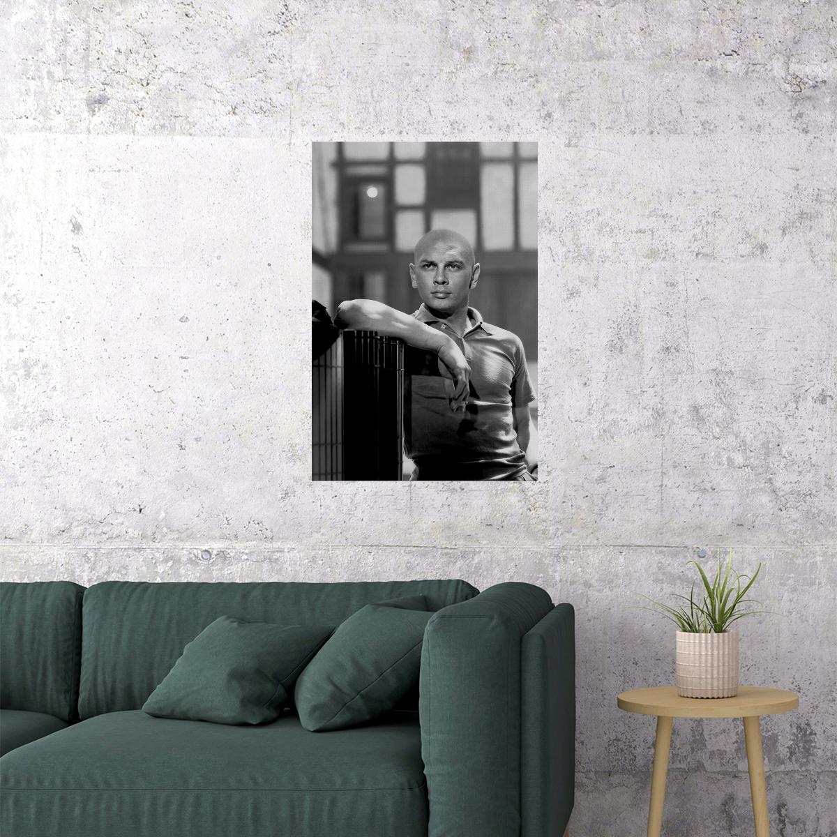 Yul Brynner Actor Movie Film Director Musician Poster Wall Art Print Home Wall Decor