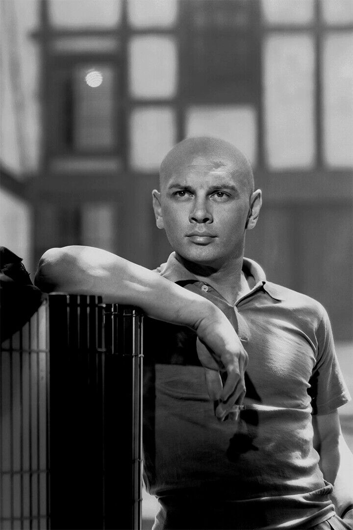 Yul Brynner Actor Movie Film Director Musician Poster Wall Art Print Home Wall Decor