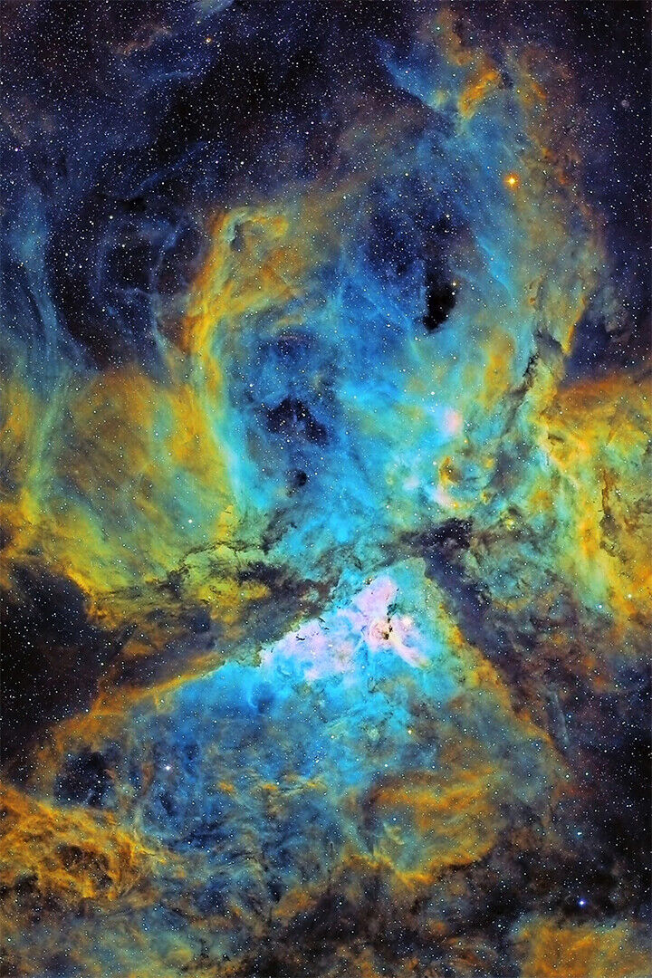 Carina Space Nebula Dust Sidereal Ensemble Poster Wall Art Print Home Wall Decor