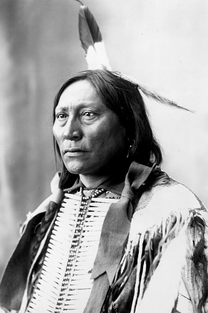 John Hollow Horn Bear Sioux Person Poster Wall Art Print Home Wall Decor