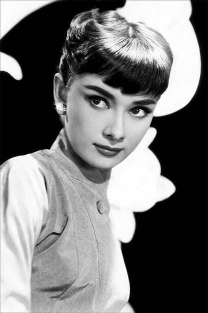 Hepburn Audrey Fashion Actress Model Charitable Poster Wall Art Print Home Wall Decor