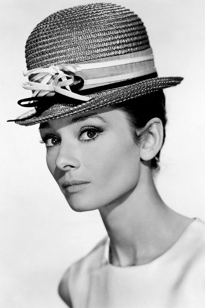 Hepburn Audrey Philanthropist Model Actor Poster Wall Art Print Home Wall Decor