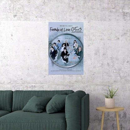 Twice Formula Of Love: O+t= 3 Music Album Poster Wall Art Print Home Wall Decor