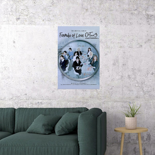 Twice Formula Of Love: O+t= 3 Music Album Poster Wall Art Print Home Wall Decor
