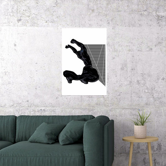 Water From Your Eyes Structure Music Album Poster Wall Art Print Home Wall Decor