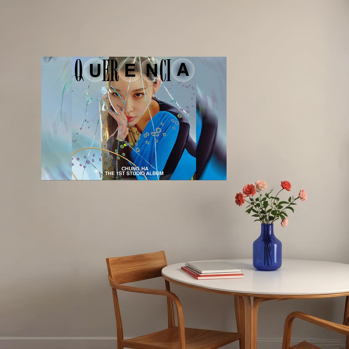Chungha Pop Singer Querencia Music Album Poster Wall Art Print Home Wall Decor