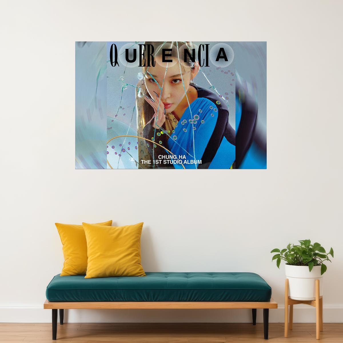 Chungha Pop Singer Querencia Music Album Poster Wall Art Print Home Wall Decor