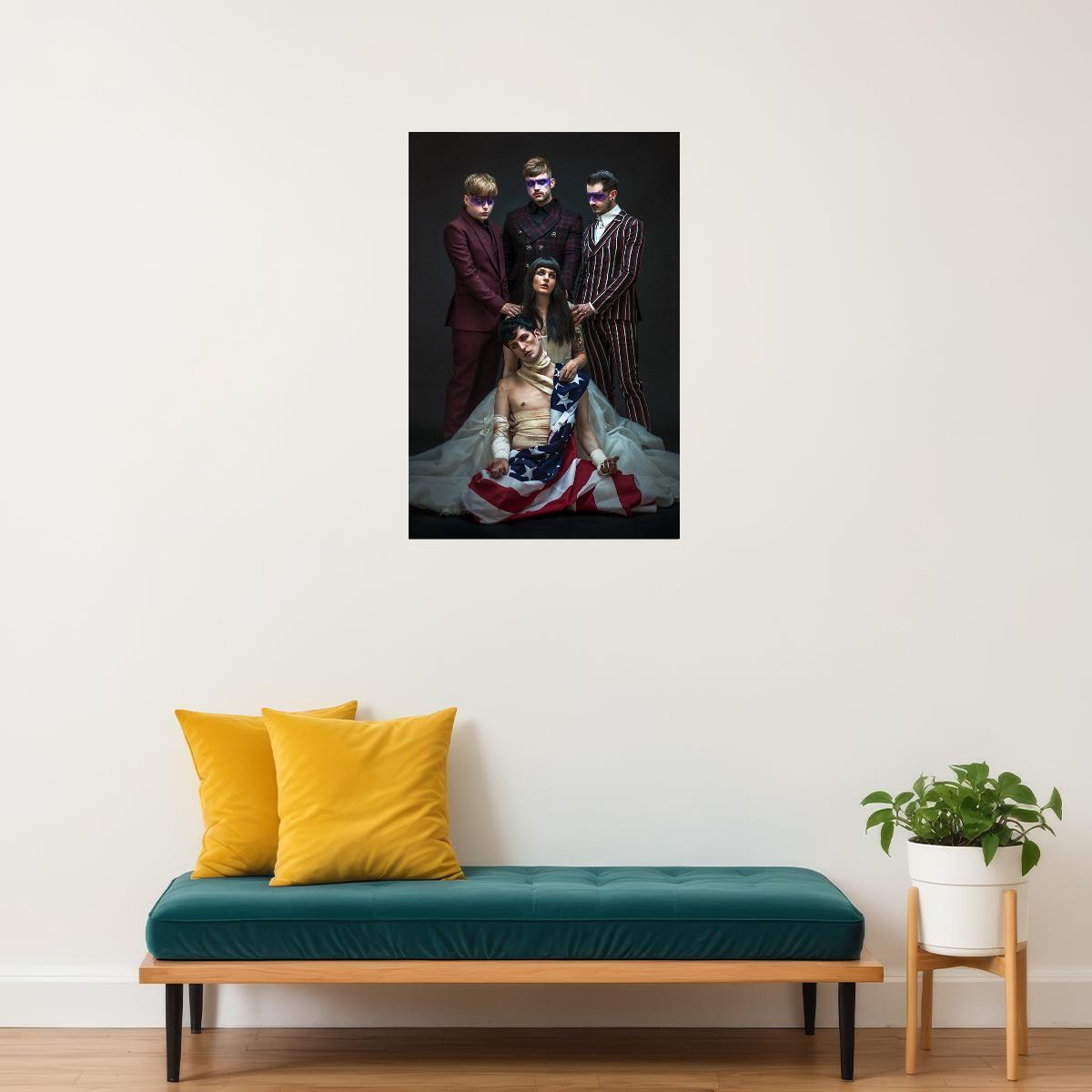 Creeper Music Group American Noir Music Group Poster Wall Art Print Home Wall Decor