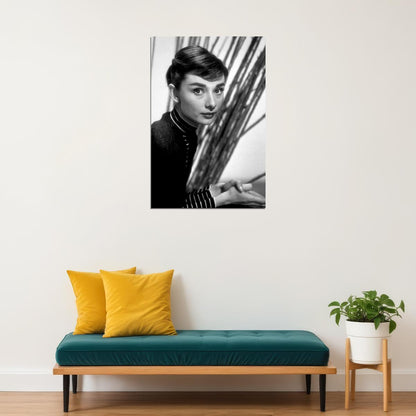 Hepburn Audrey Actress Charitable Fashion Model Poster Wall Art Print Home Wall Decor