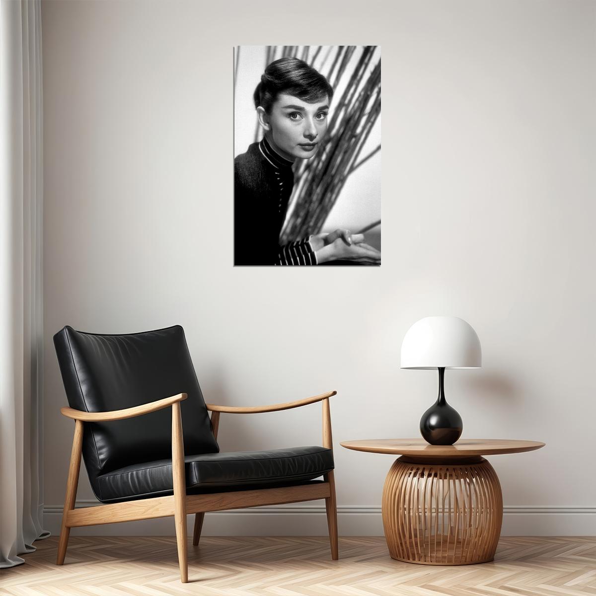 Hepburn Audrey Actress Charitable Fashion Model Poster Wall Art Print Home Wall Decor