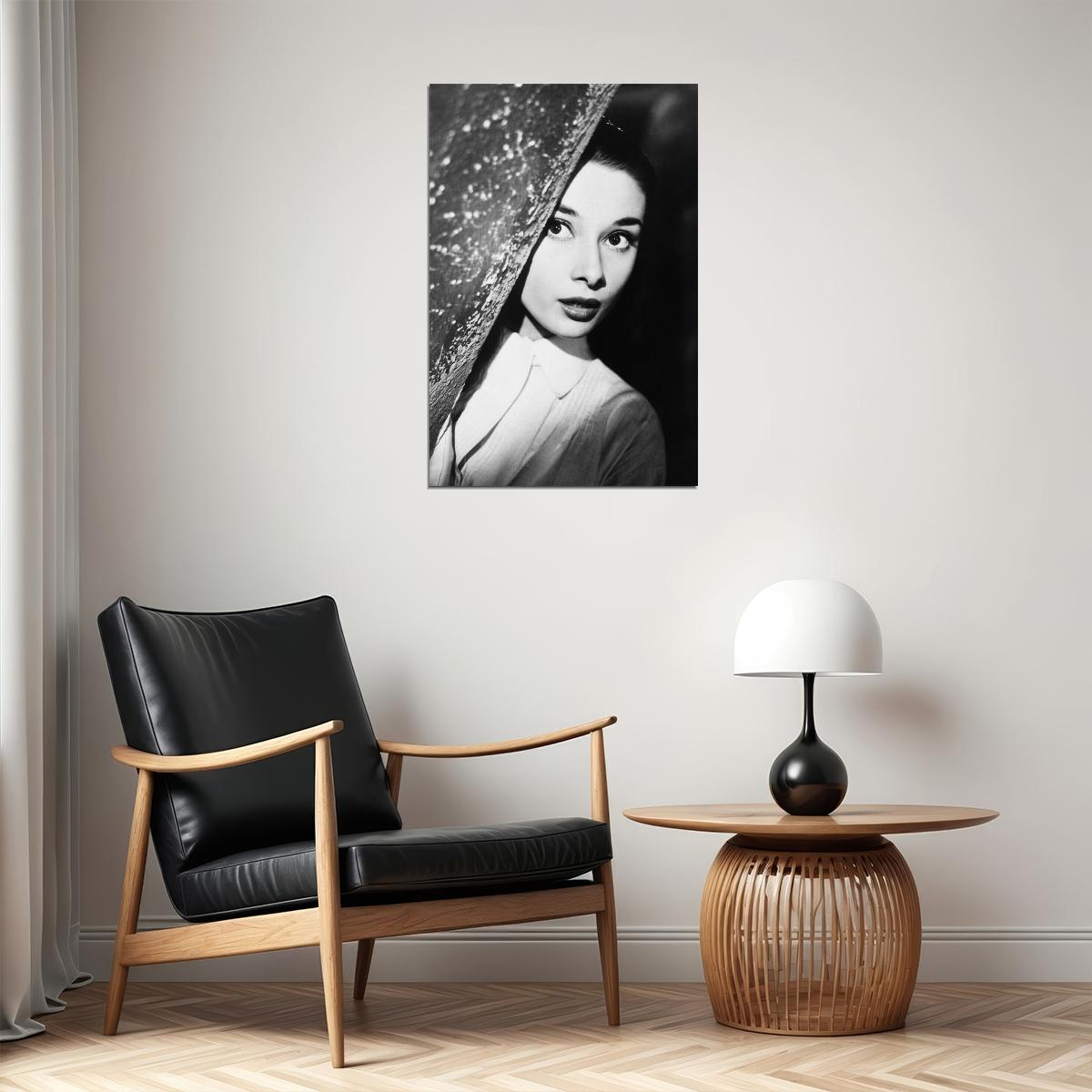 Hepburn Audrey Artist Fashion Model Actress Poster Wall Art Print Home Wall Decor