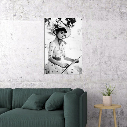Hepburn Audrey Fashion Actress Model Charitable Poster Wall Art Print Home Wall Decor