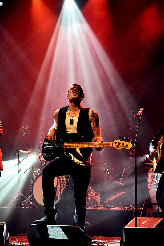Rock Stars Jamming On Stage Musicians Poster Wall Art Print Home Wall Decor