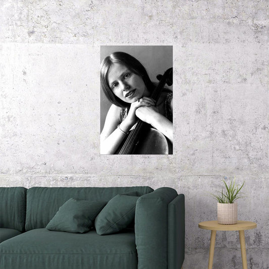 Du Pre Is Musican Of The Year English Cellist Poster Wall Art Print Home Wall Decor