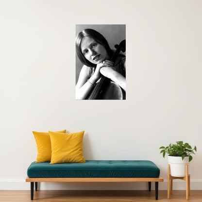 Du Pre Is Musican Of The Year English Cellist Poster Wall Art Print Home Wall Decor
