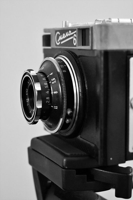 Photocamera Vintage Retro Model Poster Wall Art Print Home Wall Decor