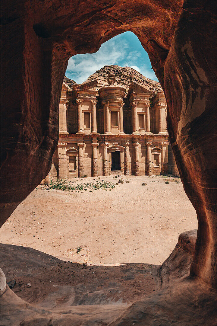 Ancient Stone Construction Of Ruined City Poster Wall Art Print Home Wall Decor