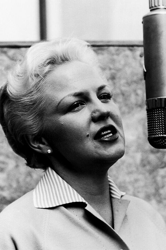 Musician Peggy Lee Songwriter And Actor Poster Wall Art Print Home Wall Decor