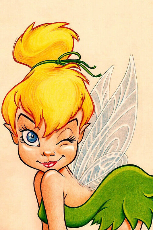 Tinker Bell Tink Walt Fairy Animation Movie Poster Wall Art Print Home Wall Decor