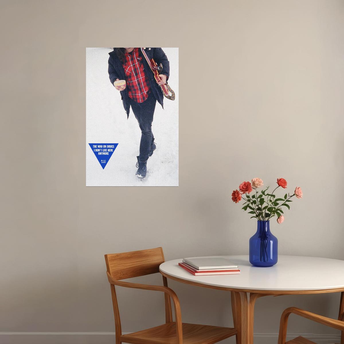 The War On Drugs I Don't Live Here Anymore Music Album Poster Wall Art Print Home Wall Decor