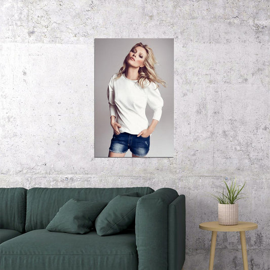 Hot Kate Moss British Supermodel Poster Wall Art Print Home Wall Decor