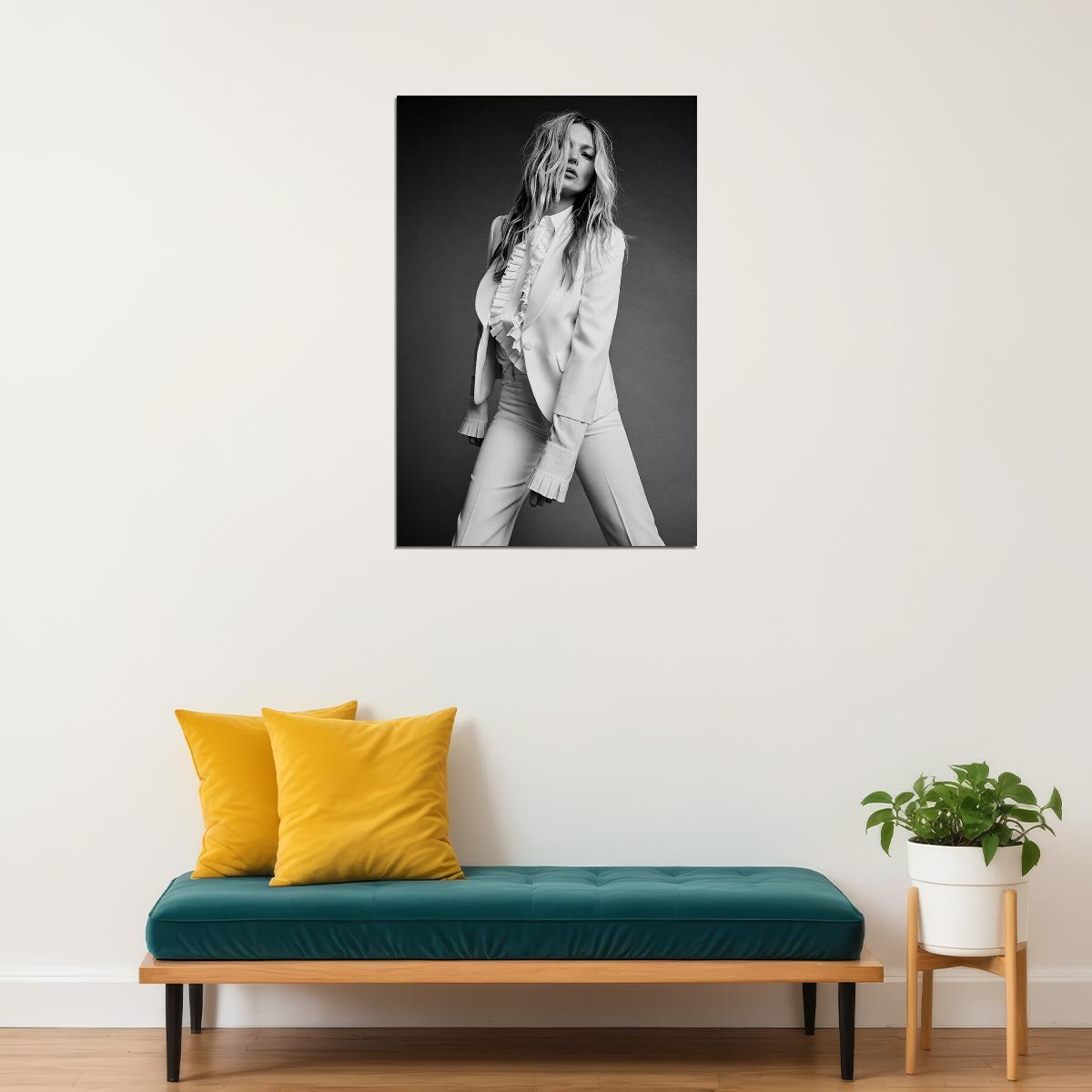 Kate Moss Supermodel Idol Poster Wall Art Print Home Wall Decor